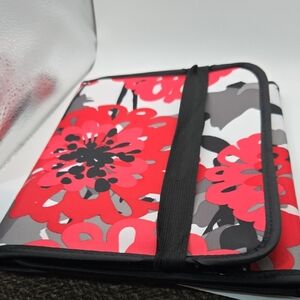 Thirty-One Tablet Holder Organizer with Matching Paper Pad – Floral Print